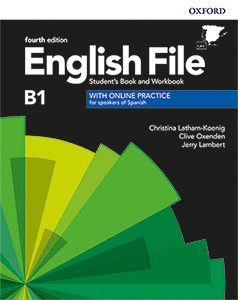 3 ENGLISH FILE INTERMEDIATE B1 STUDENTS BOOK AND WORKBOOK KEY WITH ONLINE PRACTICE FO