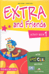 1 EXTRA AND FRIENDS ACTIVITY BOOK