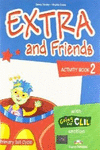 V2 EXTRA AND FRIENDS ACTIVITY BOOKS