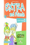 3 EXTRA AND FRIENDS ACTIVITY BOOKS