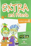 4 EXTRA AND FRIENDS ACTIVITY BOOK
