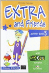 5 EXTRA AND FRIENDS ACTIVITY BOOK