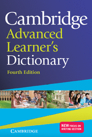 CAMBRIDGE ADVANCED LEARNER'S DICTIONARY 4 EDITION 2013