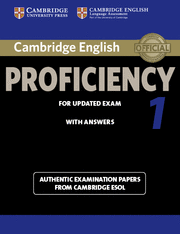 CAMBRIDGE PROFICIENCY 1 ALUMNO+KEY