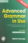 ADVANCED GRAMMAR IN USE WITH ANSWERS AND CD-ROM