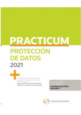PRACTICUM PROTECCIN DE DATOS 2021 (PAPEL + E-BOOK)