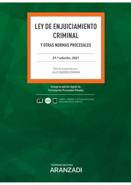 LEY DE ENJUICIAMIENTO CRIMINAL (PAPEL + E-BOOK) 2021