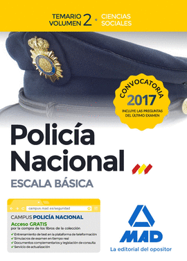 ED.17 POLICA NACIONAL ESCALA BSICA. TEMARIO VOLUMEN 2