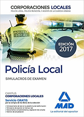 ED17 POLICA LOCAL. SIMULACROS DE EXAMEN