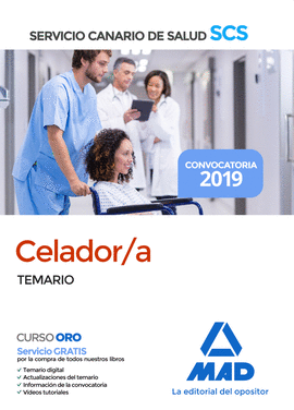 2019 TEMARIO  CELADOR/A DEL SERVICIO CANARIO DE SALUD
