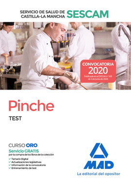 TEST PINCHE DEL SERVICIO DE SALUD DE CASTILLA-LA MANCHA (SESCAM). TEST