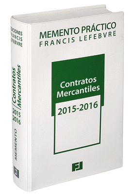 MEMENTO PRACTICO CONTRATOS MERCANTILES 2015-2016