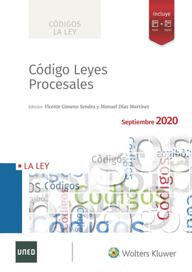 CDIGO DE LEYES PROCESALES 2020