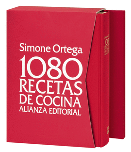 1080 RECETAS DE COCINA (ESTUCHE + AGENDA)