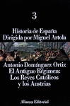 HISTORIA DE ESPAA. 3. ANTIGUO REGIMEN. LOS REYES CATOLICOS AUSTR