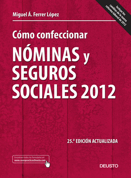 CMO CONFECCIONAR NMINAS Y SEGUROS SOCIALES 2012