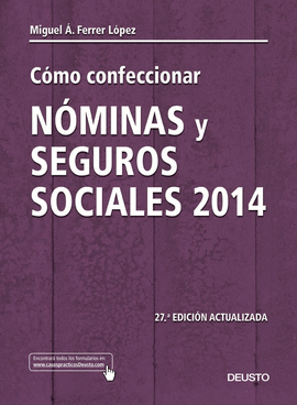 CMO CONFECCIONAR NMINAS Y SEGUROS SOCIALES 2014