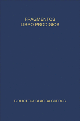 PERIOCAS/PERIOCAS DE OXIRRINCO/FRAGMENTOS/LIBRO DE LOS PRODIGIOS