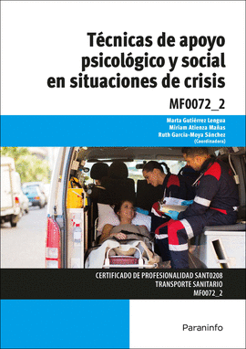 MF0072_2  TCNICAS DE APOYO PSICOLGICO Y SOCIAL EN SITUACIONES DE CRISIS
