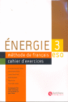 3 ENERGIE (EXERCICES+CUADERNO+CD)
