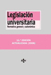 LEGISLACION UNIVERSITARIA  - 11 ED