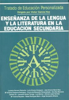 ENSEANZA DE LA LENGUA Y LA LITERATURA EN LA EDUCACION SECUNDARIA