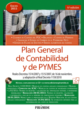 PLAN GENERAL DE CONTABILIDAD Y DE PYMES ED.2015