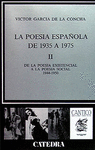 POESIA ESPAOLA DE POSGUERRA DE 1935 A 1975 T.II
