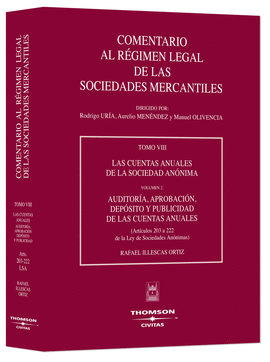 COMENTARIO AL REGIMEN LEGAL DE LAS SOCIEDADES MERCANTILES T.VIII