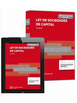 LEY DE SOCIEDADES DE CAPITAL (PAPEL + E-BOOK)