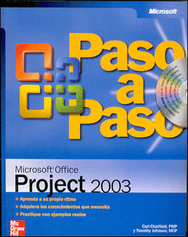 MS OFFICE PROJECT 2003 - PASO A PASO + CD