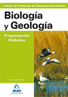 BIOLOGIA Y GEOLOGIA PROGRAMACION DIDACTICA - CUERPO PROFESORES