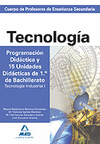 TECNOLOGIA PROGRAMACION DIDACTICA Y 15 UNIDADES DIDACTICAS DE 1