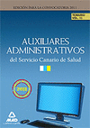 2011 AUXILIARES ADMINISTRATIVOS SERVICIO CANARIO SALUD TEMARIO 3