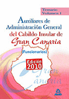 AUXILIARES DE ADMINISTRACIN GENERAL DEL CABILDO INSULAR DE GRAN CANARIA (FUNCIO