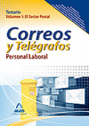 TEMARIO VOL.I CORREOS Y TELGRAFOS PERSONAL LABORAL ED.2011