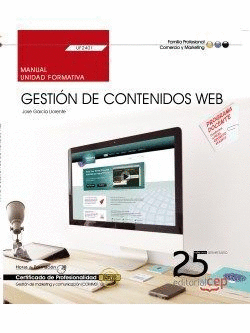 MANUAL DE GESTION DE CONTENIDOS WEB UF2401
