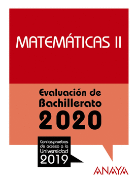 2020 PRUEBAS ACCESO MATEMTICAS II.