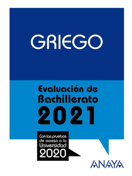 2021 GRIEGO EVALUACIN DE BACHILLERATO