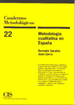 CUADERNOS METODOLOGICOS 22/METODOLOGIA CUALITATIVA