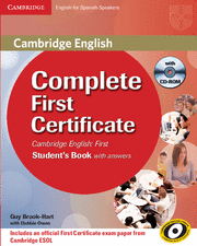 COMPLETE FIRST CERTIFICATE STUDENT'S BOOK WITH ANSWERS