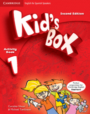 V1 KID'S BOX FOR SPANISH SPEAKERS  LEVEL 1 ACTIVITY BOOK WITH CD-ROM AND LANGUAGE P