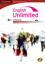 ENGLISH UNLIMITED FOR SPANISH SPEAKERS STARTER COURSEBOOK WITH E-PORTFOLIO