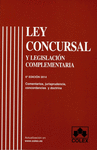 LEY CONCURSAL Y LEGISLACION COMPLEMENTARIA 6 EDICION 2014