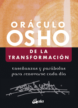 ORCULO OSHO DE LA TRANSFORMACIN