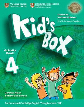 4 KID'S BOX LEVEL 4 ACTIVITY BOOK WITH CD ROM AND MY HOME BOOKLET UPDATED ENGLISH