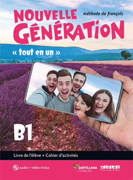 1 BA NOUVELLE GENERATION B1 LIVRE/EXER+CD+DVD