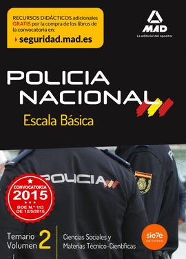 2015 VOL.2 ESCALA BASICA DE POLICIA NACIONAL VOLUMEN 2