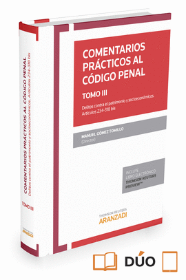 COMENTARIOS PRCTICOS AL CDIGO PENAL. TOMO III (PAPEL + E-BOOK)