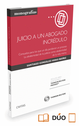 JUICIO A UN ABOGADO INCRDULO (PAPEL + E-BOOK)